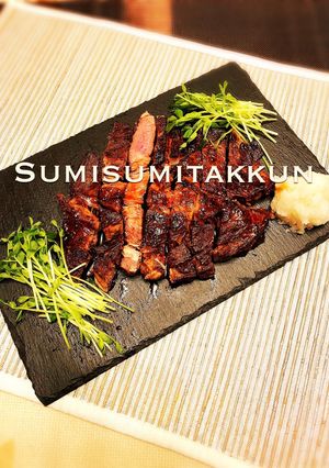 簡単♪牛肩ロースステーキ☆おろしで♡-レシピのメイン写真
