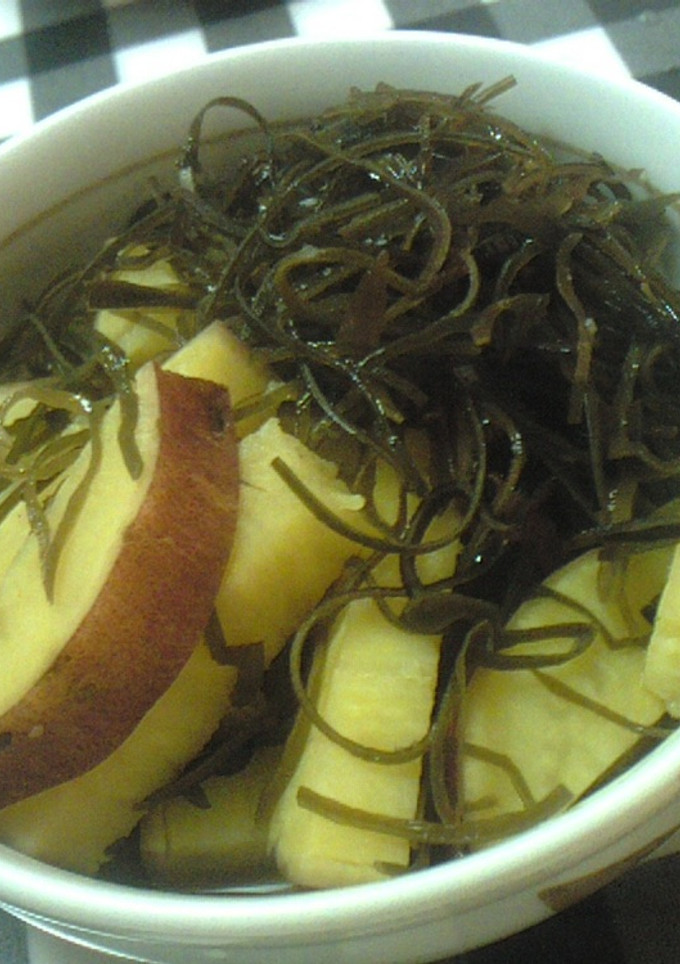 さつまいもと刻み昆布の煮物-レシピのメイン写真