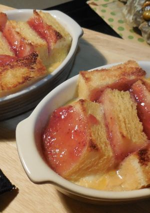 食パンのスイーツ！？パンプディング！-レシピのメイン写真