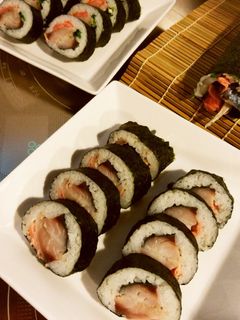 しめ鯖で博多巻風 巻き寿司-レシピのメイン写真
