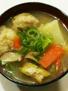 野菜たっぷり具沢山つみれ汁-レシピのメイン写真
