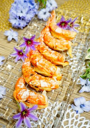 トースターde【赤エビの味噌マヨチーズ】-レシピのメイン写真