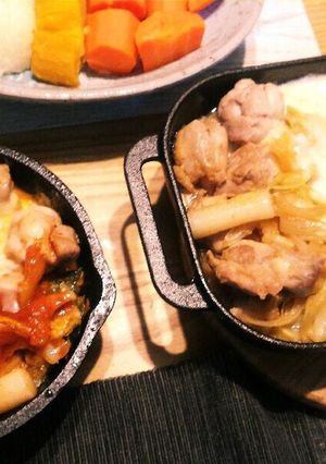 簡単☆スキレットでチーズダッカルビ-レシピのメイン写真
