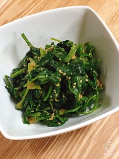 定番!味付け簡単!ほうれん草の胡麻和え-レシピのメイン写真