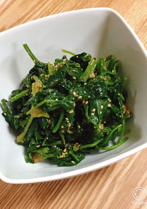 定番！味付け簡単！ほうれん草の胡麻和え-レシピのメイン写真