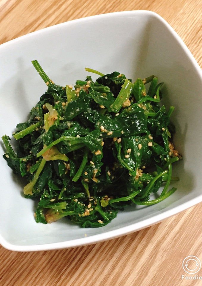 定番！味付け簡単！ほうれん草の胡麻和え-レシピのメイン写真