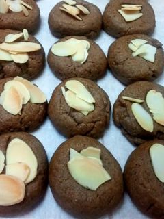 見た目チョコ気分なほうじ茶クッキー-レシピのメイン写真