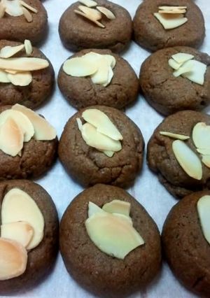 見た目チョコ気分なほうじ茶クッキー-レシピのメイン写真
