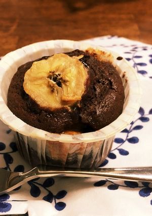 HMで!チョコバナナマフィン-レシピのメイン写真
