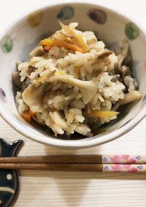 ツナと舞茸の炊き込みご飯-レシピのメイン写真
