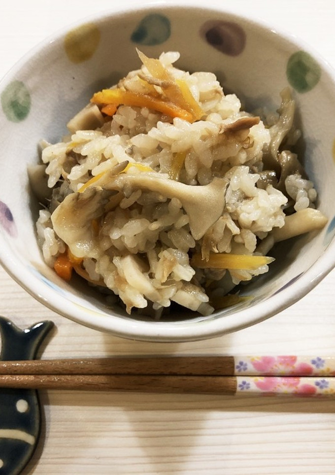 ツナと舞茸の炊き込みご飯-レシピのメイン写真