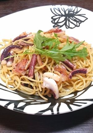 意外にイタ飯味『塩ダレ・ペペロンチーノ』-レシピのメイン写真