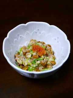簡単小鉢!納豆めんたいマヨ-レシピのメイン写真