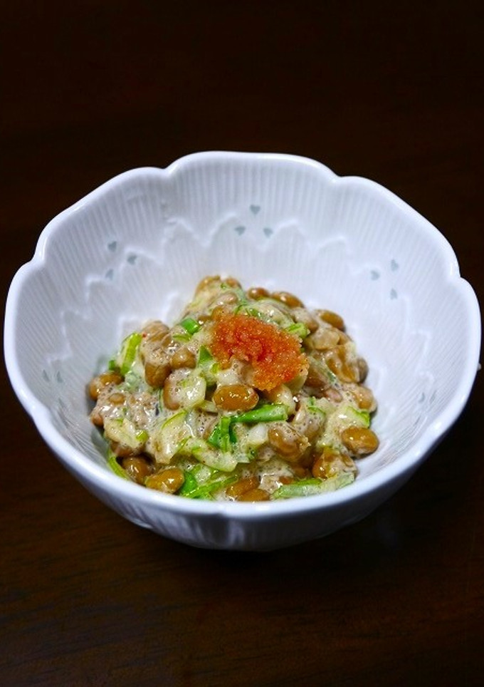 簡単小鉢！納豆めんたいマヨ-レシピのメイン写真