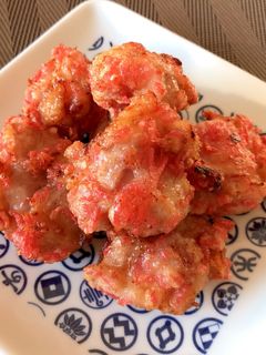 塩麹で簡単!紅生姜唐揚げ!-レシピのメイン写真