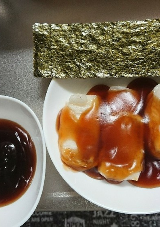みたらし風磯部餅♪-レシピのメイン写真