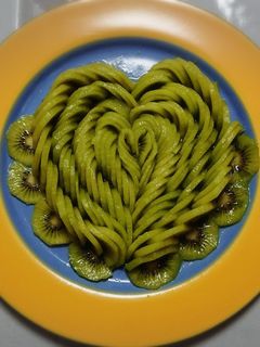 簡単キウイフルーツ 飾り切り 盛り付け-レシピのメイン写真