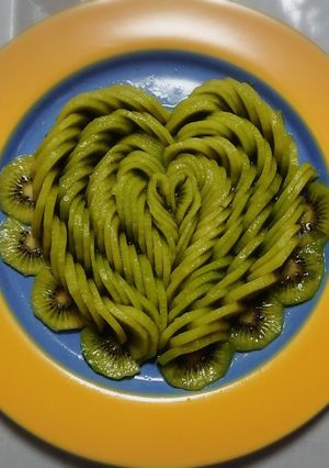 簡単キウイフルーツ 飾り切り 盛り付け-レシピのメイン写真