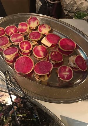 紅芯大根のヘルシーチーズバーガー-レシピのメイン写真