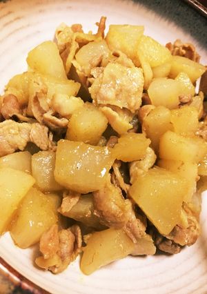 大根と豚バラの洋風カレー煮-レシピのメイン写真