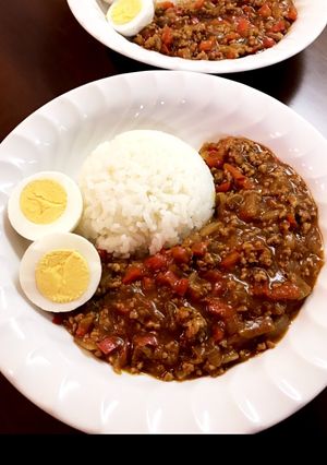 パプリカ入りキーマカレー-レシピのメイン写真