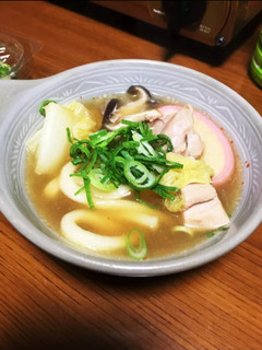 本だしと麺つゆで作る!鍋焼きうどん-レシピのメイン写真