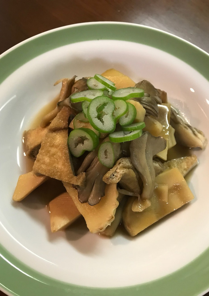 たけのこと油揚げの煮物-レシピのメイン写真