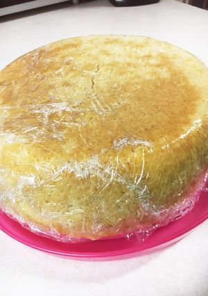 卵・牛乳なし 簡単スポンジケーキ-レシピのメイン写真