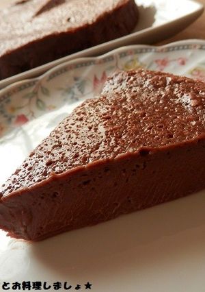 簡単★濃厚生チョコケーキ-レシピのメイン写真