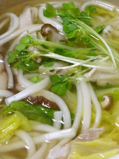 冬の白菜一人鍋-レシピのメイン写真