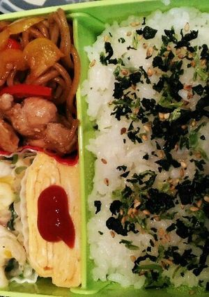 20180122お弁当-レシピのメイン写真