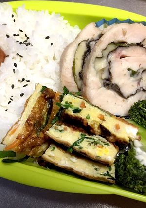 旦那弁当21♥自信作の鶏ハムIN！-レシピのメイン写真