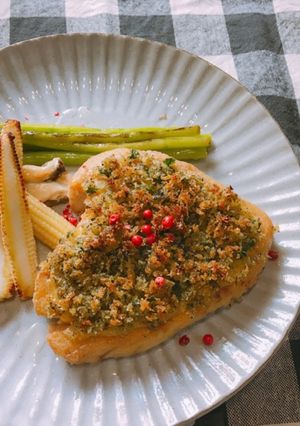 さくさくふわっ♡白身魚のパン粉焼き-レシピのメイン写真