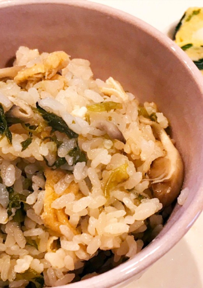 セリと舞茸の炊き込みご飯-レシピのメイン写真