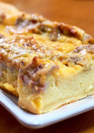 もっちり！プリン風バナナケーキ-レシピのメイン写真