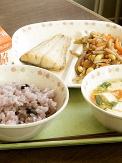 黒豆ごはん【葛尾村の給食】-レシピのメイン写真