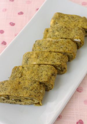 大葉茶の玉子焼き-レシピのメイン写真