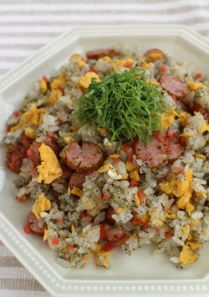 大葉茶チャーハン-レシピのメイン写真