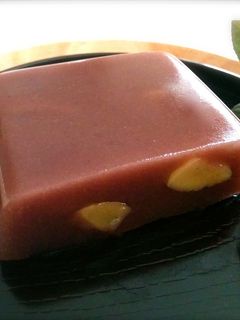 栗と小豆の滑らかもっちり葛羊羹-レシピのメイン写真