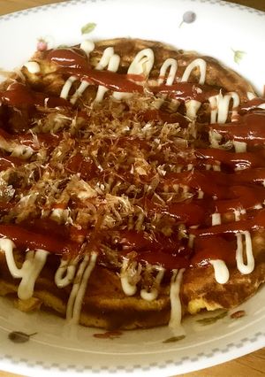 HMで☆餅っとお好み焼き風-レシピのメイン写真