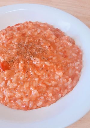 簡単！トマトクリームリゾット-レシピのメイン写真