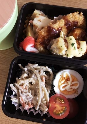 2018／1／22お弁当-レシピのメイン写真