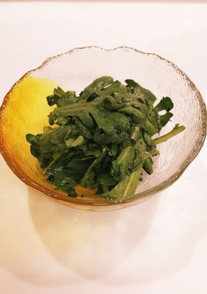 春菊のサラダ-レシピのメイン写真