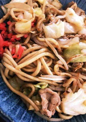 太麺焼きそば-レシピのメイン写真
