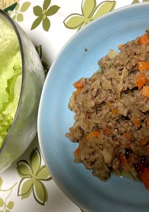【派生多数可】甘味噌肉炒め〜レタス巻き〜-レシピのメイン写真