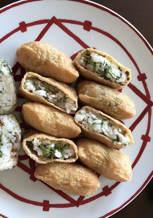 ご飯少なめヘルシーお稲荷さん♡-レシピのメイン写真