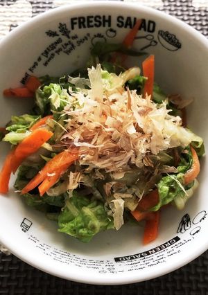 ☆家にあるごはんですよで白菜の和え物☆-レシピのメイン写真