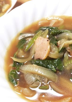 セロリ苦手さんにも☆丸ごとセロリのスープ-レシピのメイン写真