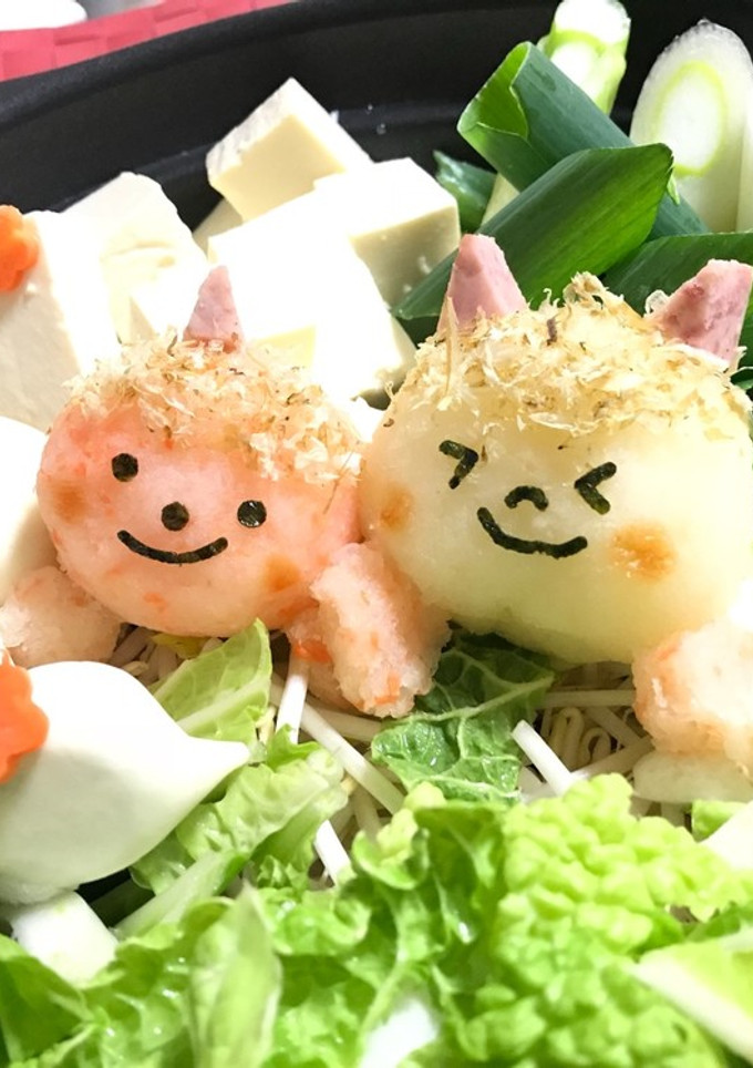 節分 大根おろしアートで鬼さん鍋-レシピのメイン写真