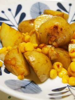 じゃが芋とコーンのバターソテー♪-レシピのメイン写真